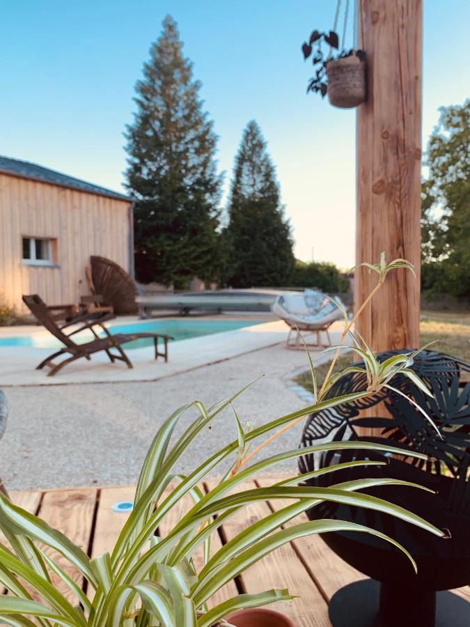 Pool House-L'Hirondelle De Sermizelles- Grand Jardin, Calme Et Nature Aux Portes Du Morvan Exteriér fotografie